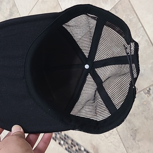 Vans Black and Red Snapback Hat with Fruit Design - Picture 5 of 5